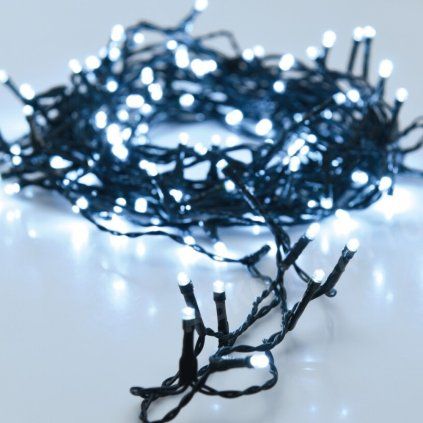 LED SVETELNÁ ROZVETVENÁ REŤAZ - 96 DIÓD (STUDENÁ BIELA) - 7 METROV A 8 FUNKCIÍ
