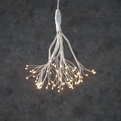 ZÁVESNÁ DEKORÁCIA (80 LED -  STUDENÁ BIELA )