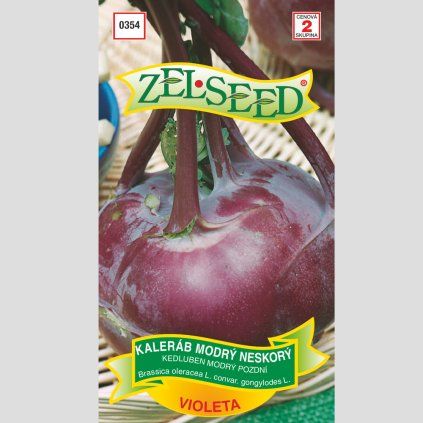 Zelseed semena kalerab violeta 1